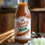 Raising Cane's sauce ingredients - mayonnaise, ketchup, Worcestershire sauce, garlic powder, and black pepper